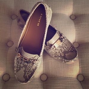 Coach loafers